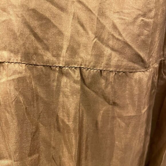 Kenar Womens Silk Maxi Skirt 12 Embellished Fairy Bead Ethereal Nomad Aesthetic - Picture 7 of 9